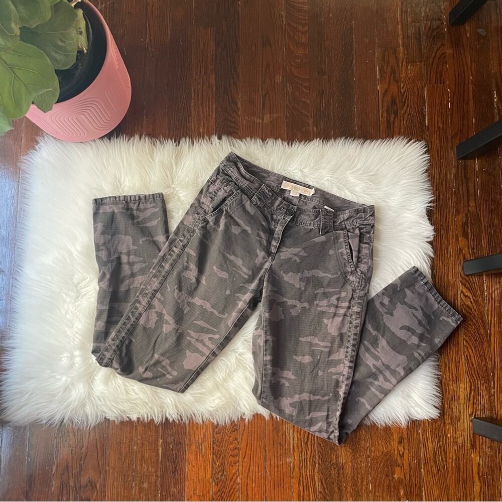 Chinos City Fit grey Camo